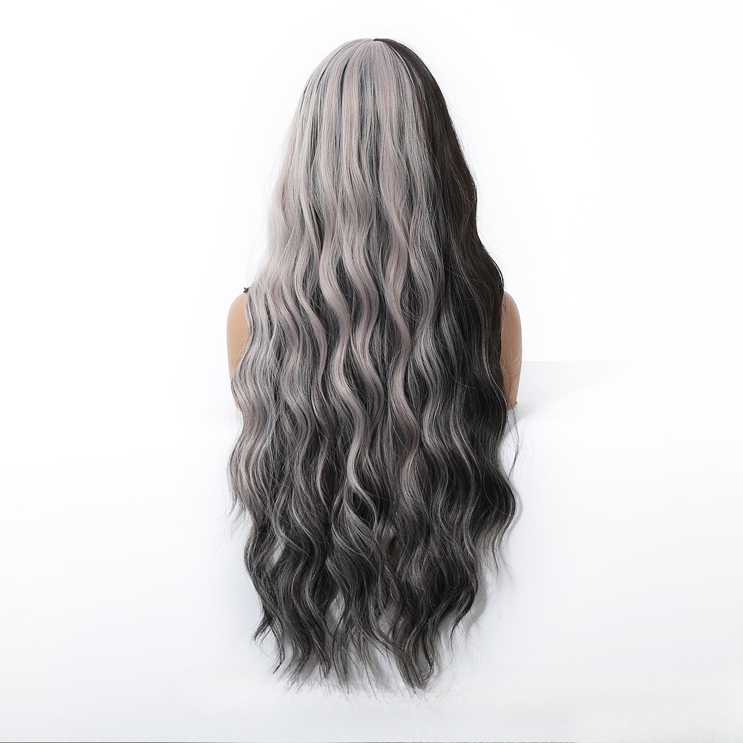 Full Wig for Women Christmas Halloween Costume with Bangs and Big Waves Cosplay Wig