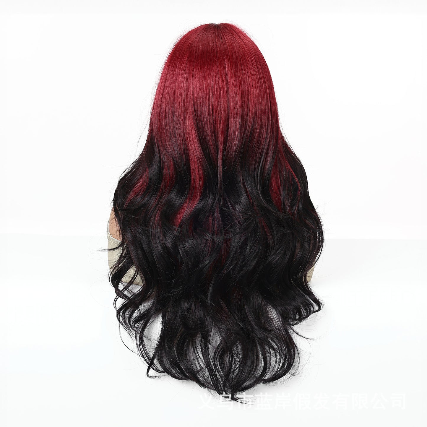 Full Wig for Women Christmas Halloween Costume with Bangs and Big Waves Cosplay Wig