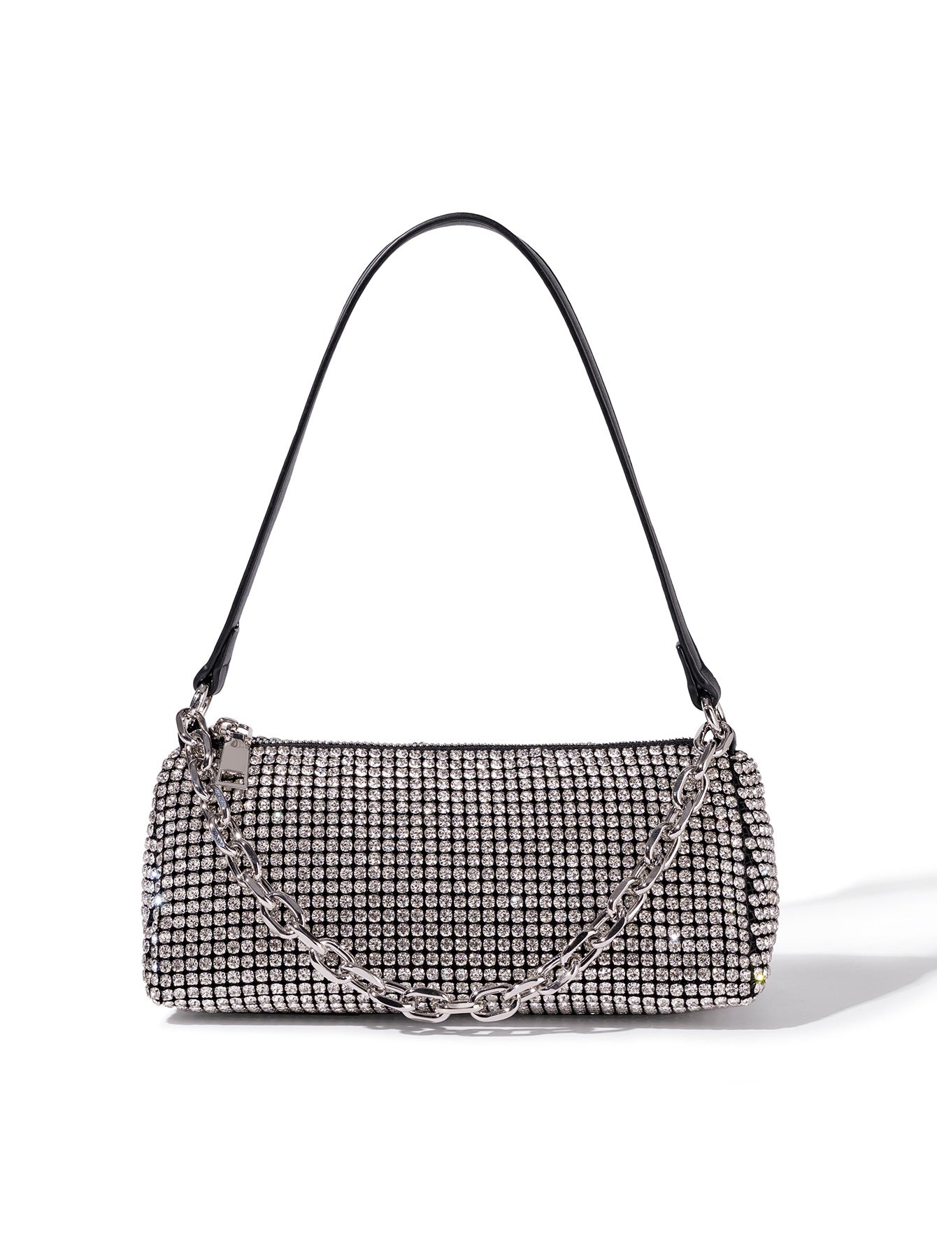 Fashion Triangle King Bag Single Shoulder Crossbody Bag Diamond-Studded Bag Evening Bag