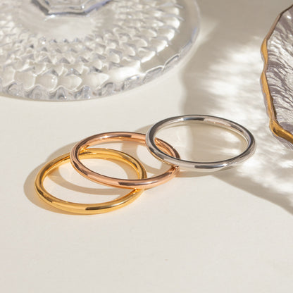 Stainless steel flower ring high-end ins ring jewelry cross-border jewelry titanium steel exaggerated rings