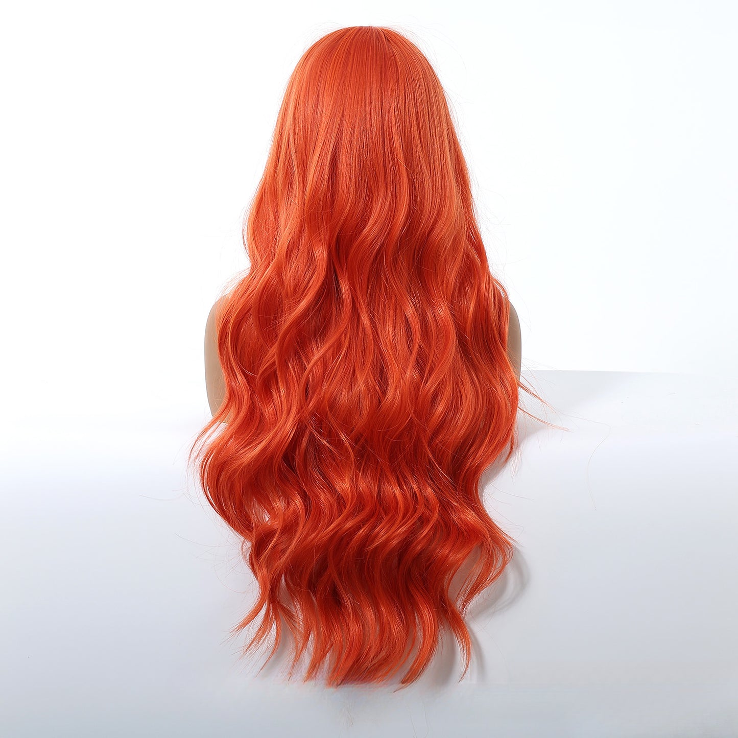 Full Wig for Women Christmas Halloween Costume with Bangs and Big Waves Cosplay Wig