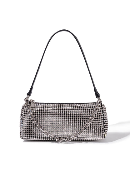 Fashion Triangle King Bag Single Shoulder Crossbody Bag Diamond-Studded Bag Evening Bag