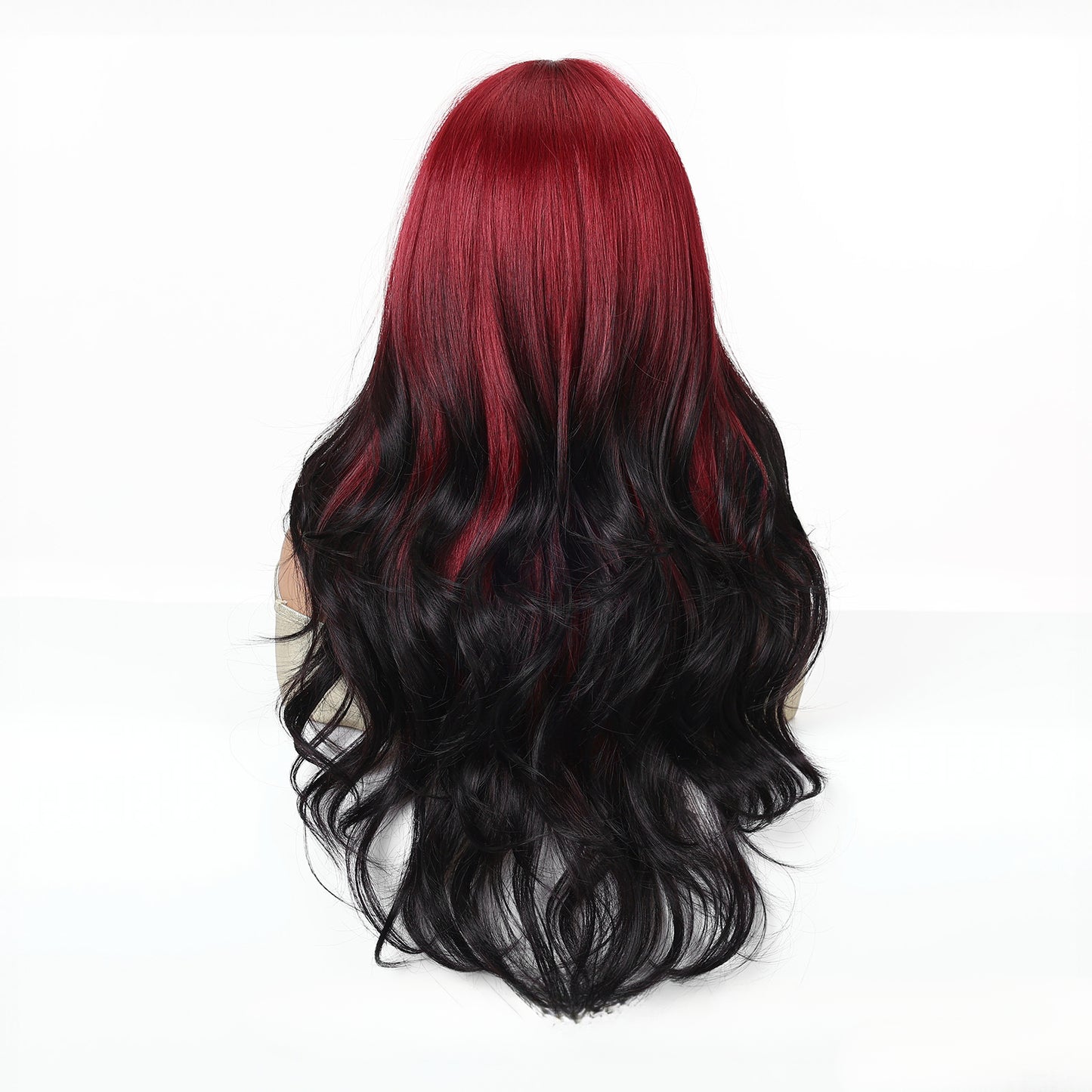 Full Wig for Women Christmas Halloween Costume with Bangs and Big Waves Cosplay Wig