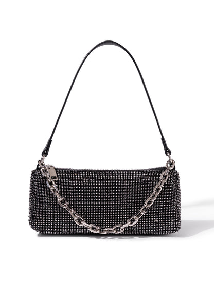 Fashion Triangle King Bag Single Shoulder Crossbody Bag Diamond-Studded Bag Evening Bag